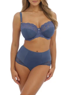 FANTASIE Reflect High Waist Brief -FREYA Shop braforme fl101852 eve fantasie lingerie reflect evening blue high waist brief full