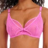FREYA Fatale High Apex Bra - Candy Blossom -FREYA Shop braforme freya 401422 cnd f
