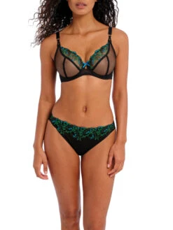 FREYA Show-off Plunge Bra - Black -FREYA Shop braforme freya 401602 blk fl