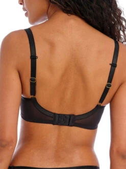 FREYA Show-off Moulded Plunge T-Shirt Bra - Black -FREYA Shop braforme freya 401631 blk b