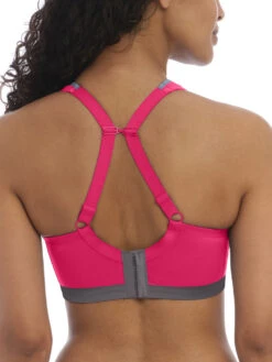FREYA Dynamic Non-Wired Sports Bra - Hot Crimson -FREYA Shop braforme freya active dynamic ac4014 hon hot crimson soft sports bra b2