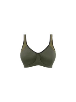 FREYA Sonic Moulded Spacer Sports Bra - Khaki 13 FREYA Sonic Moulded Spacer Sports Bra - Khaki -FREYA Shop braforme freya activewear ac44892 sonic khaki khi p