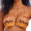 FREYA Arizona Wave Halterneck Bikini Top - Horizon