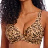 FREYA Arizona Wave High Apex Bikini Top - Dune -FREYA Shop braforme freya arizona wave AS206113 DNE f
