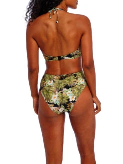 FREYA Bahama Shores Halterneck Bikini Top - Black -FREYA Shop braforme freya bahama shores AS205804 BLK 2b