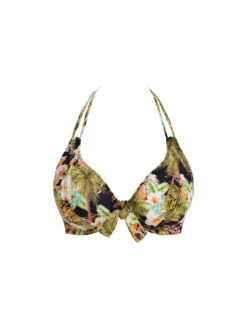 FREYA Bahama Shores Halterneck Bikini Top - Black -FREYA Shop braforme freya bahama shores AS205804 BLK c