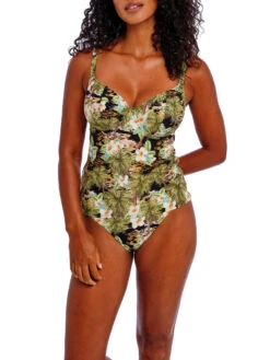 FREYA Bahama Shores Tankini Top - Black -FREYA Shop braforme freya bahama shores AS205856 BLK 2f