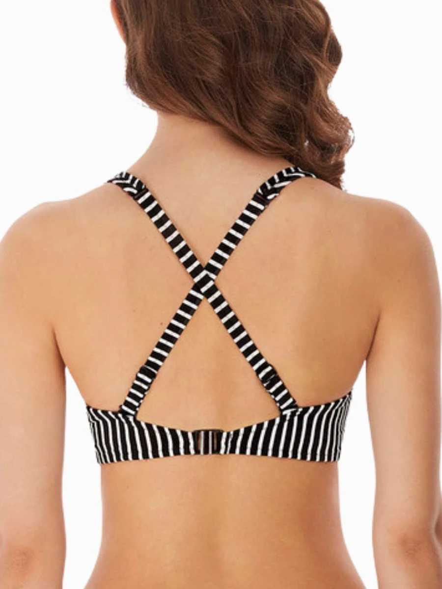 FREYA Beach Hut High Apex Bikini Top - Black 6 FREYA Beach Hut High Apex Bikini Top - Black - Image 4