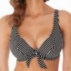 FREYA Beach Hut High Apex Bikini Top - Black -FREYA Shop braforme freya beachhut as6790 blk f