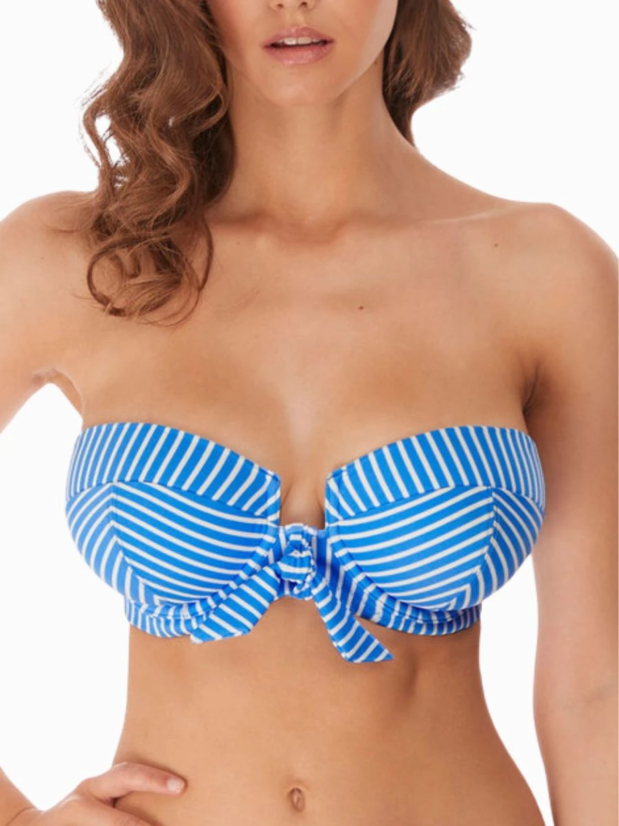 FREYA Beach Hut Bandeau Bikini Top - Blue Moon 3 FREYA Beach Hut Bandeau Bikini Top - Blue Moon