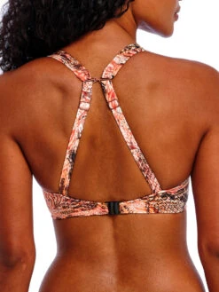 FREYA Desert Cat High Apex Bikini Top - Sunset -FREYA Shop braforme freya desert cat AS105913 SUT 2b