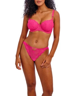 FREYA Fascinate Balconette Bra - Hot Pink -FREYA Shop braforme freya fascinate AA403107 HOK 2f