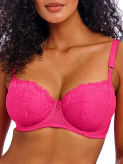 FREYA Fascinate Balconette Bra - Hot Pink
