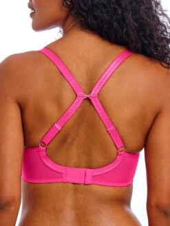 FREYA Fascinate Moulded Plunge T-Shirt Bra - Hot Pink -FREYA Shop braforme freya fascinate AA403131 HOK 2b