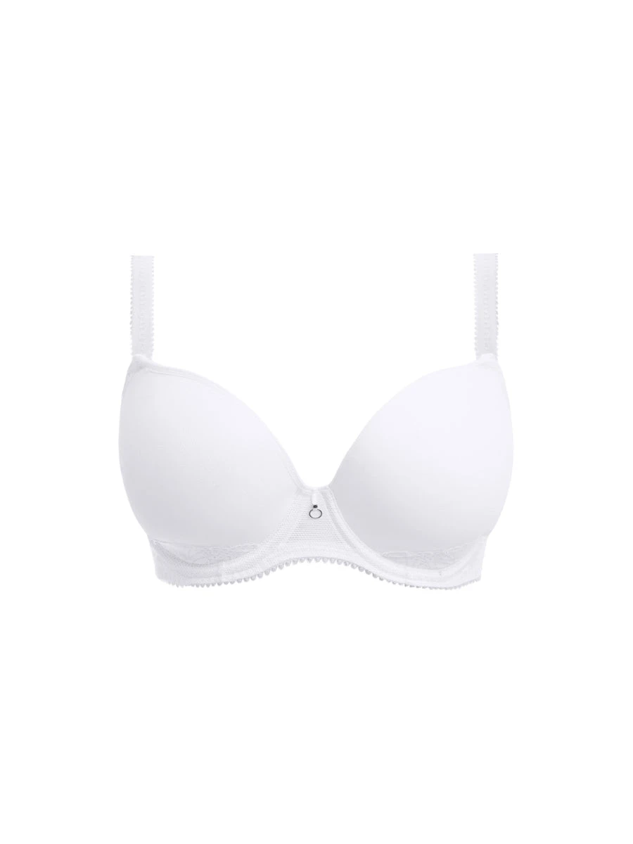 FREYA Fascinate Moulded Plunge T-Shirt Bra - White 9 FREYA Fascinate Moulded Plunge T-Shirt Bra - White - Image 7