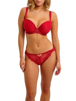FREYA Fascinate Moulded Plunge T-Shirt Bra - Cherry -FREYA Shop braforme freya fascintate AA403131 CHR 2f