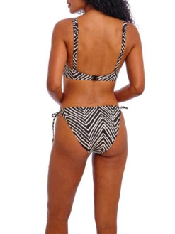 FREYA Fiji Falls High Apex Bikini Top - Black -FREYA Shop braforme freya fiji falls AS206813 BLK 3b