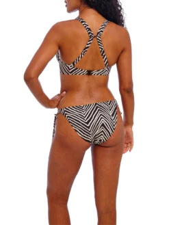 FREYA Fiji Falls High Apex Bikini Top - Black -FREYA Shop braforme freya fiji falls AS206813 BLK 4b