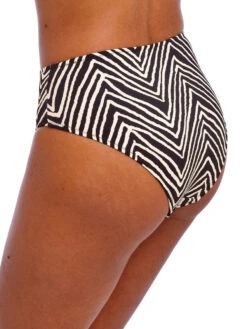 FREYA Fiji Falls High Waist Bikini Brief -FREYA Shop braforme freya fiji falls AS206878 BLK s