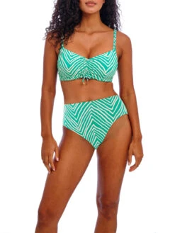 FREYA Fiji Falls High Waist Bikini Brief -FREYA Shop braforme freya fiji falls AS206878 MAR 2f