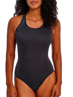 FREYA Active Freestyle Moulded Swimsuit - Midnight Leopard