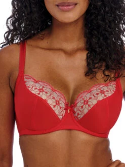 FREYA Hallie Plunge Bra - Chilli Red