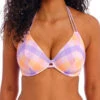 FREYA Harbour Island Halterneck Bikini Top - Sorbet -FREYA Shop braforme freya harbour island AS205504 SOB f