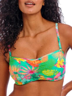 FREYA Isla Margarita Bandeau Bikini Top - Jade -FREYA Shop braforme freya isla margarita AS206510 JAE 2f