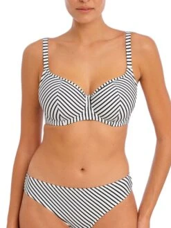 FREYA Jewel Cove Sweetheart Bikini Top - Stripe Black -FREYA Shop braforme freya jewel 20cove 7231 sbl full