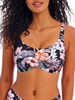FREYA Kamala Bay Bralette Bikini Top - Midnight