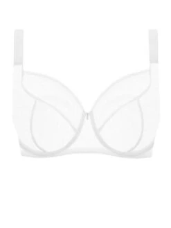 FREYA Signature Balcony Bra - White -FREYA Shop braforme freya lingerie balcony aa400506 whe cut