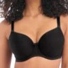 FREYA Idol Moulded Balcony Bra - Black -FREYA Shop braforme freya lingerie idol bra 1050 blk f