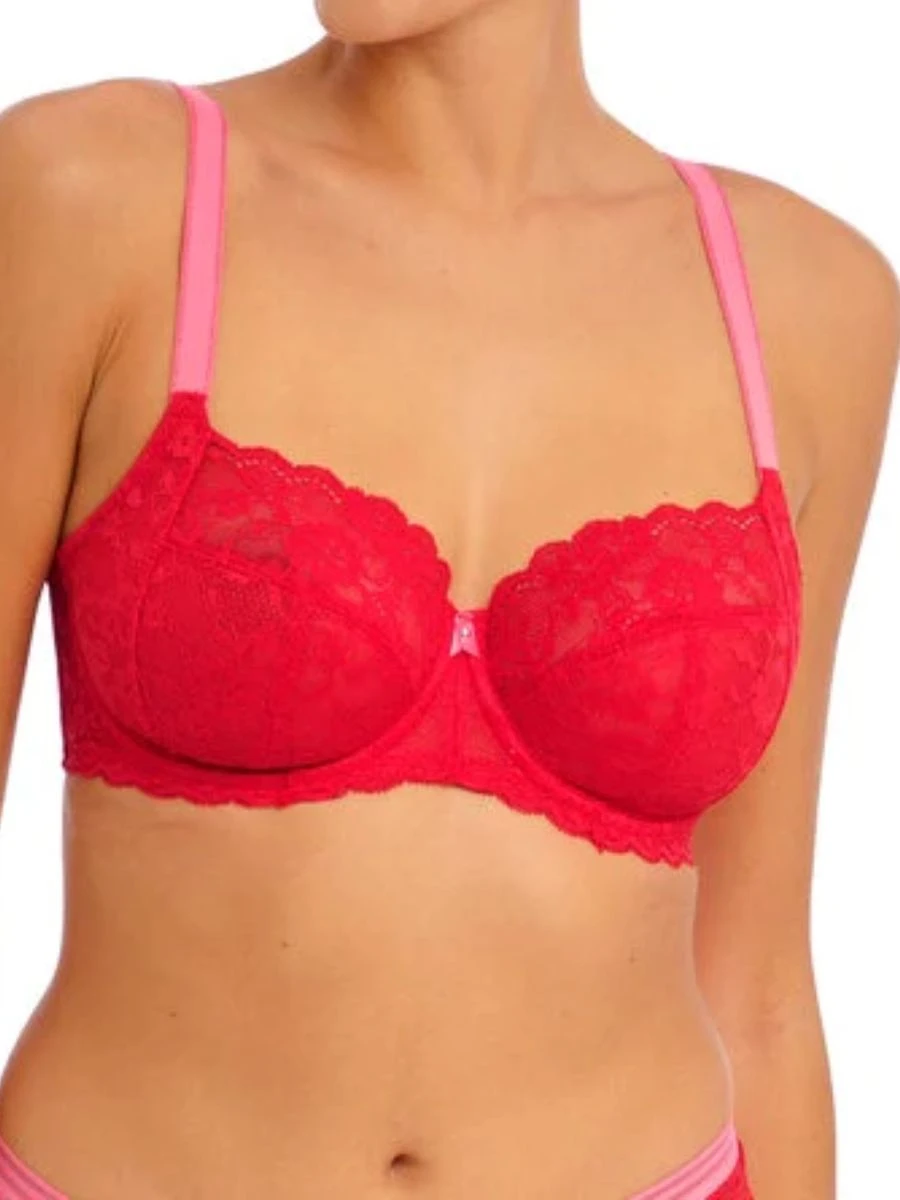 FREYA Offbeat Side Support Bra - Chilli Red 3 FREYA Offbeat Side Support Bra - Chilli Red