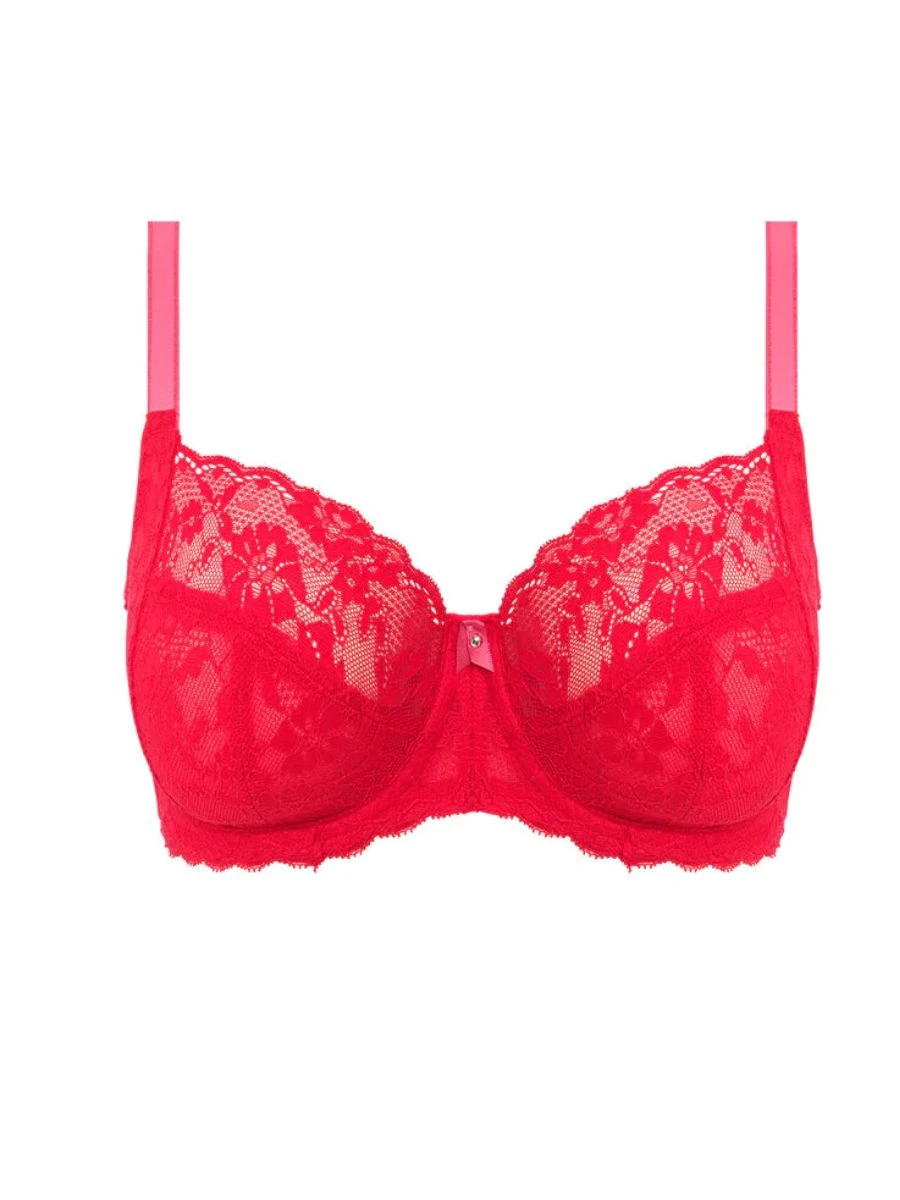 FREYA Offbeat Side Support Bra - Chilli Red 6 FREYA Offbeat Side Support Bra - Chilli Red - Image 4