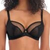 FREYA Signature Plunge Bra - Black -FREYA Shop braforme freya lingerie plunge aa400502 blk f