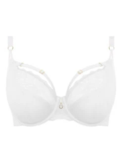 FREYA Temptress Plunge Bra - White -FREYA Shop braforme freya lingerie plungebra aa400102 whe cut