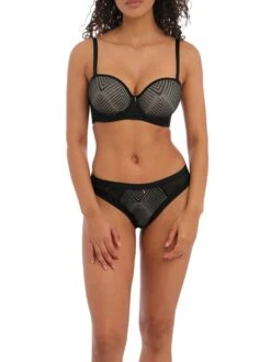 FREYA Tailored Moulded Strapless Bra - Black -FREYA Shop braforme freya lingerie strapless aa401109 blk full3