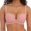 FREYA Tailored Plunge T-Shirt Bra - Ash Rose -FREYA Shop braforme freya lingerie tshirt aa401131 ase f
