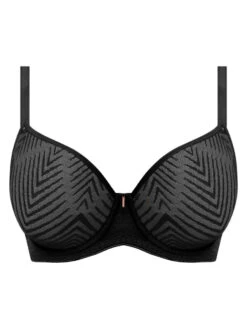 FREYA Tailored Plunge T-Shirt Bra - Black -FREYA Shop braforme freya lingerie tshirt aa401131 blk cut