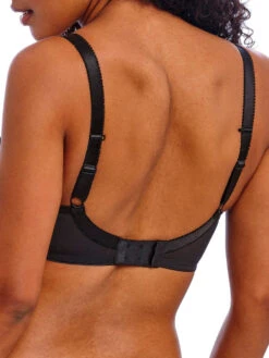 FREYA Love-Haze Moulded Plunge T-Shirt Bra - Black -FREYA Shop braforme freya love haze AA403431 BLK b