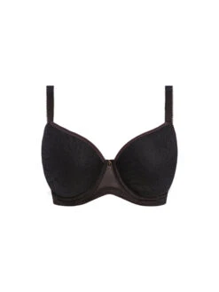FREYA Love-Haze Moulded Plunge T-Shirt Bra - Black -FREYA Shop braforme freya love haze AA403431 BLK c