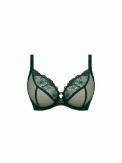 FREYA Loveland Sheer Plunge Bra - Deep Emerald 15 FREYA Loveland Sheer Plunge Bra - Deep Emerald -FREYA Shop braforme freya loveland AA401002 DPE c