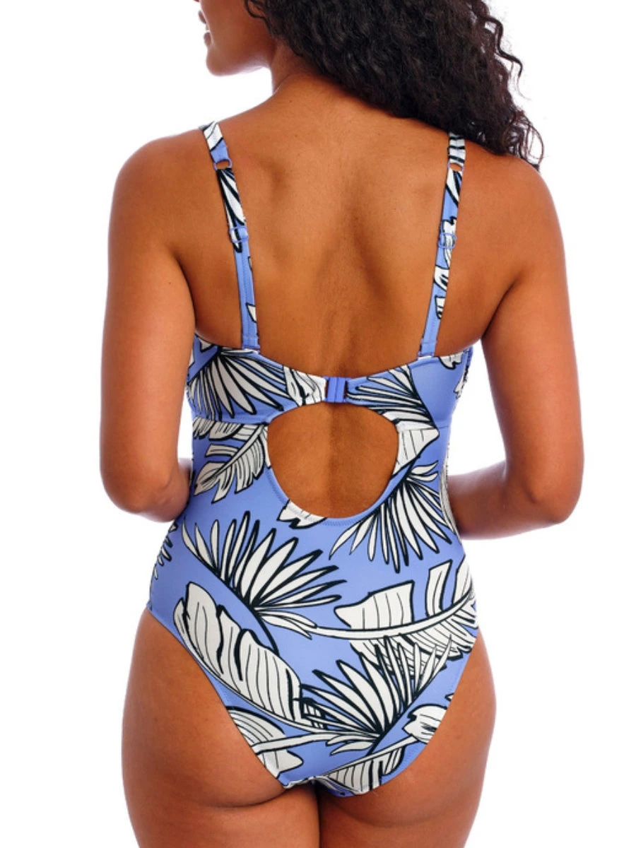 FREYA Mali Beach Underwired Swimsuit - Cornflower 4 FREYA Mali Beach Underwired Swimsuit - Cornflower - Image 2