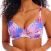 FREYA Miami Sunset Plunge Bikini Top - Cassis -FREYA Shop braforme freya miami sunset AS204902 CAS f
