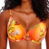 FREYA Miami Sunset Plunge Bikini Top - Papaya -FREYA Shop braforme freya miami sunset AS204902 PAP f