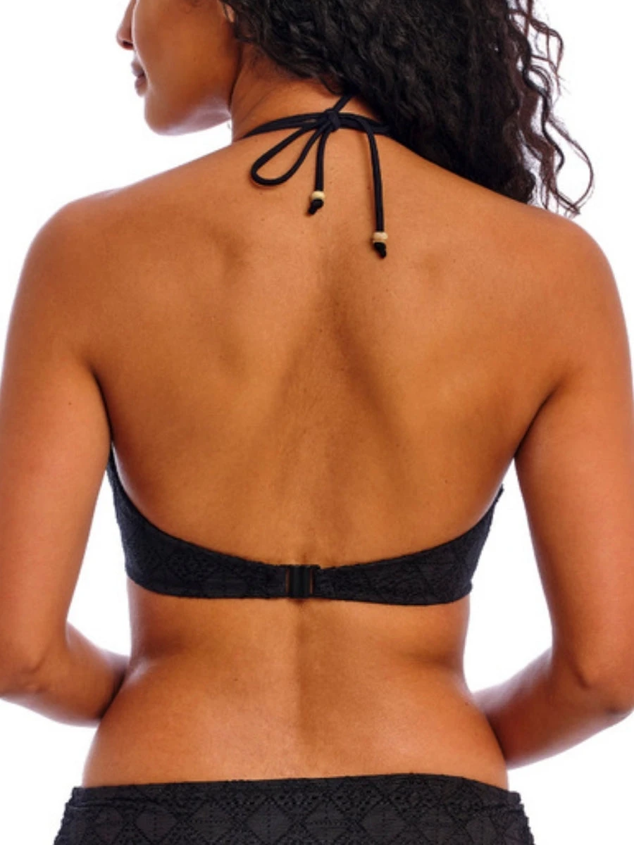 FREYA Nomad Nights Halterneck Bikini Top - Black 4 FREYA Nomad Nights Halterneck Bikini Top - Black - Image 2