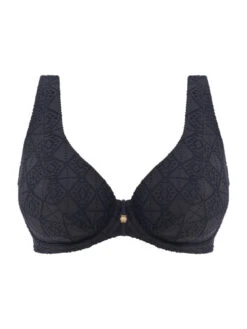 FREYA Nomad Nights High Apex Bikini Top - Black -FREYA Shop braforme freya nomad nights AS205413 BLK c