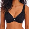 FREYA Nomad Nights High Apex Bikini Top - Black -FREYA Shop braforme freya nomad nights AS205413 BLK f