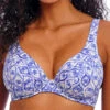 FREYA Ocean Breeze High Apex Bikini Top - Denim -FREYA Shop braforme freya ocean breeze AS206013 DEN f