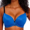 FREYA Offbeat Moulded Demi T-Shirt Bra - Dazzling Blue -FREYA Shop braforme freya offbeat AA5450 DAZ f